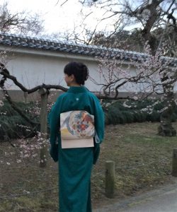 梅＠弘道館　帯